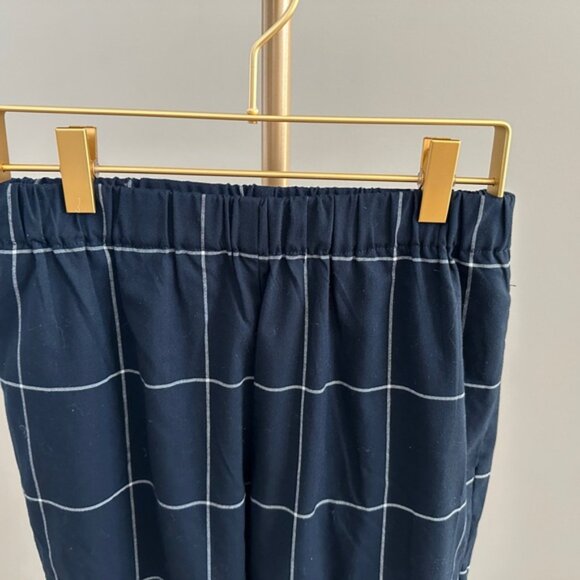 Oak + Fort Windowpane Straight Leg Pants – Size Small - Picture 2 of 7